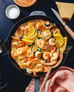 Toskanos krevetės – virėjų pora