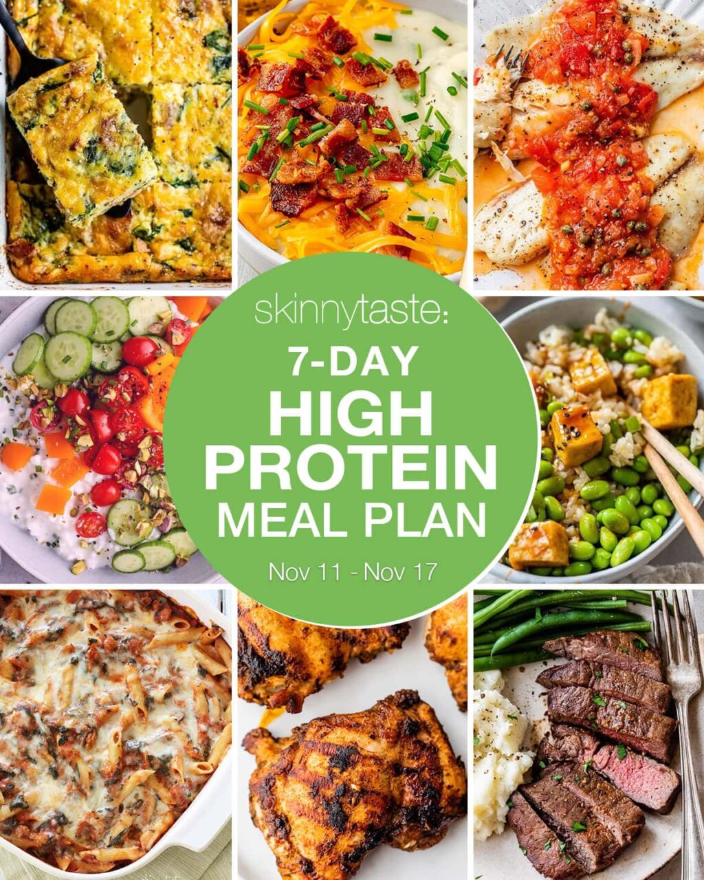 7 dienų daug baltymų turinčios dietos mitybos planas