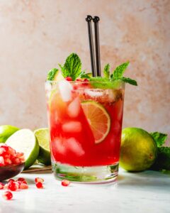 Granatų mojito – virėjų pora