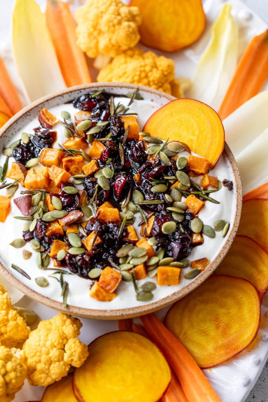Rudeninis plaktas Ricotta Dip - Skinnytaste