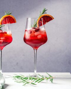 Spanguolių Aperol Spritz – virėjų pora