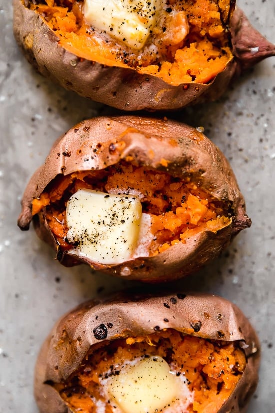 Keptų saldžiųjų bulvių receptas – Skinnytaste