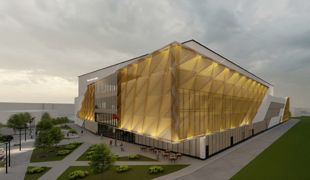 Aleksote iškils moderni futbolo ir regbio arena