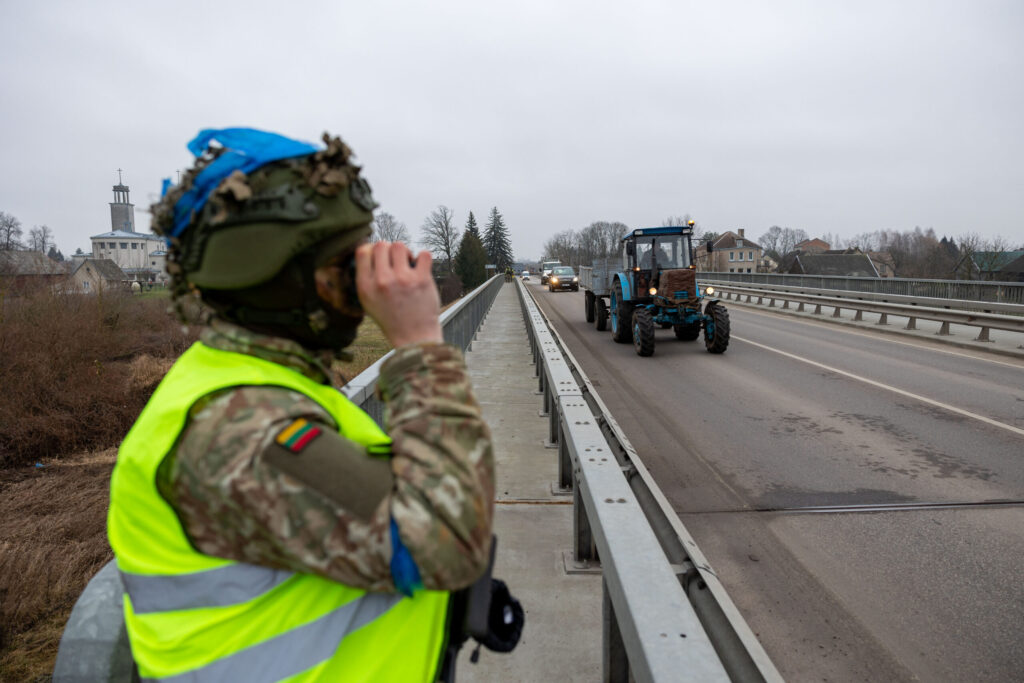 Kauno miesto savivaldybė Inžinerijos bataliono karių pratybos