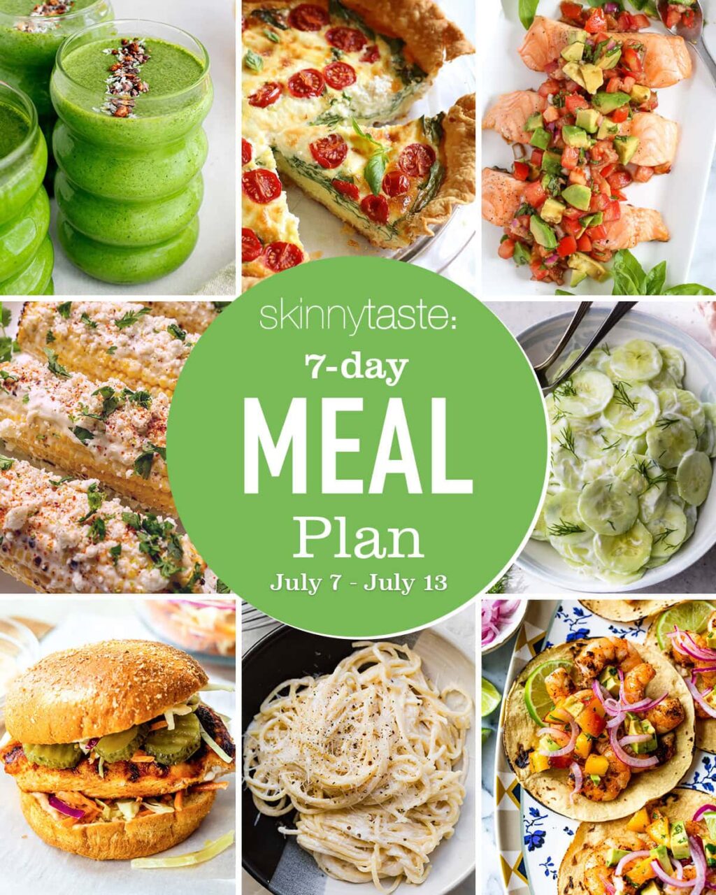 Nemokamas 7 dienų sveiko maitinimo planas (liepos 7–13 d.)