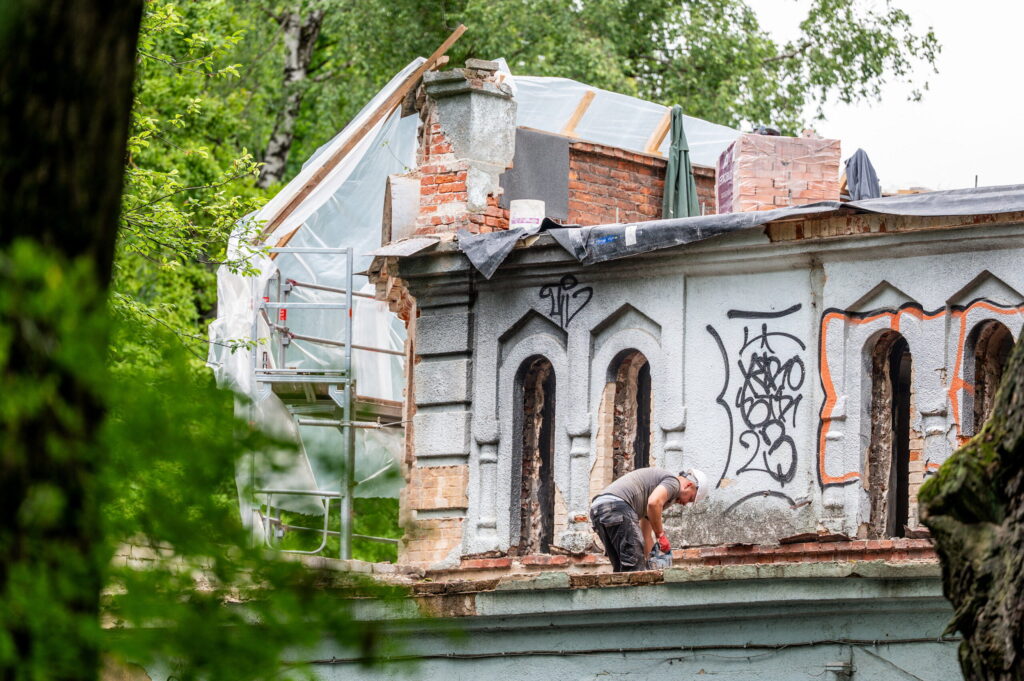 atgaivinimas istorinis Vytauto parko Kurhauzas