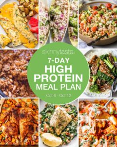 7 dienų aukšto baltymų dietos valgymo planas