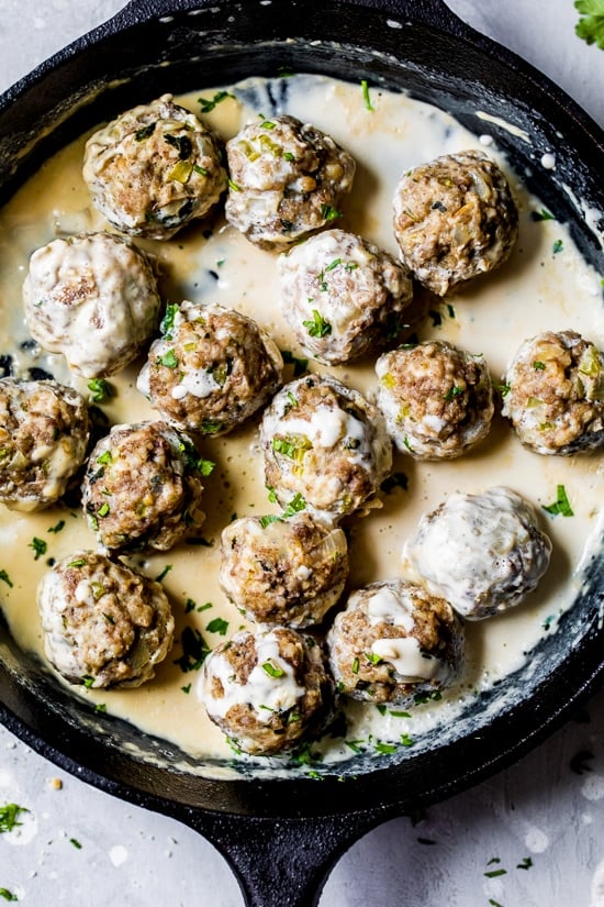 Švediški mėsos kukuliai | Skinnytaste