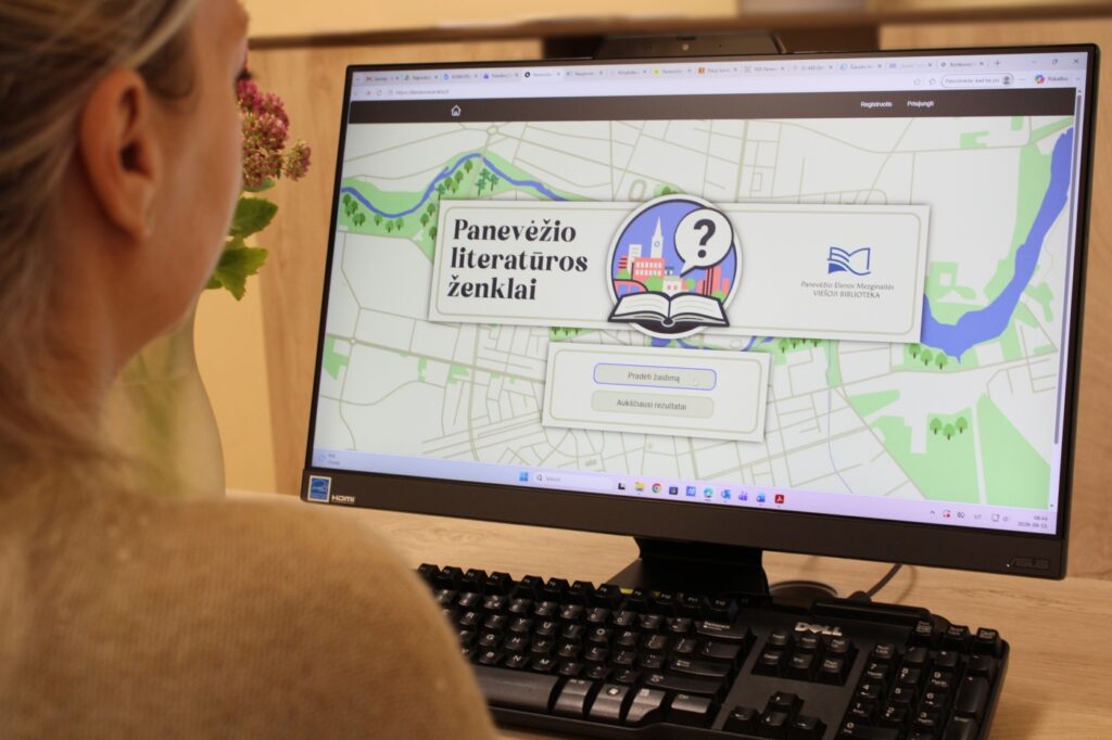 Naujas interaktyvus žaidimas kviečia pažinti literatūrinį Panevėžį