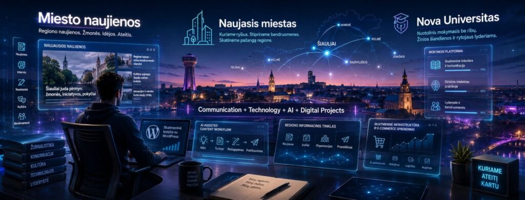 VšĮ „Naujasis miestas“ atrinkta į kūrybinio verslo e-sklaidos akceleravimo programą